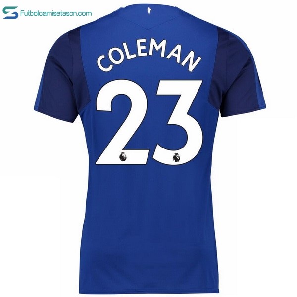 Camiseta Everton 1ª Coleman 2017/18